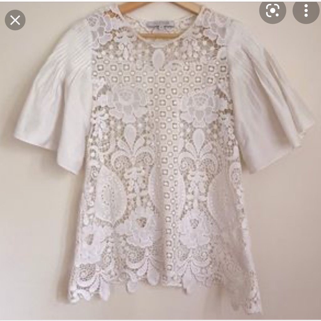 Alexis Lace Top Size Xs